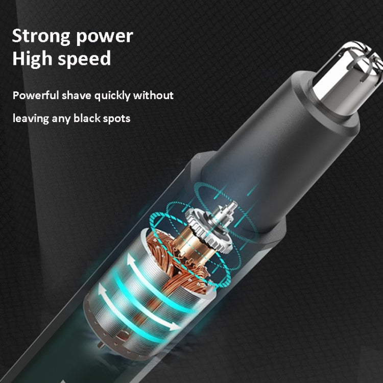 MARSKE  MS-7111 3 In 1 Electric Nose Hair Trimmer Type-C Rechargeable Grooming Instrument(Green) - Hair Removal by MARSKE | Online Shopping South Africa | PMC TechLife | Buy Now Pay Later Mobicred