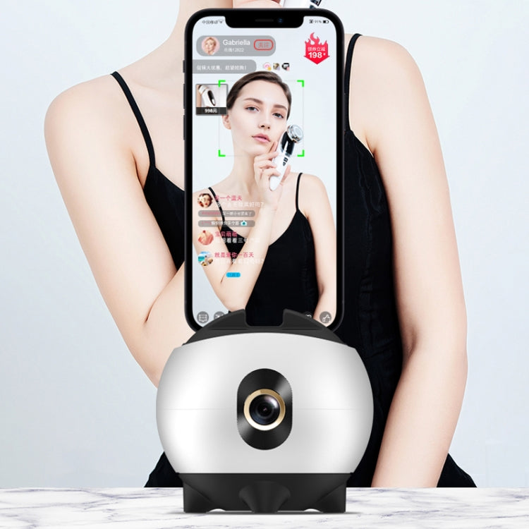 Hishell Rechargeable AI Face Intelligent Follow Shot Gimbal Cell Phone Live Streaming Video Stabilizer(Black) - free shipping - PMC TechLife - Order now!