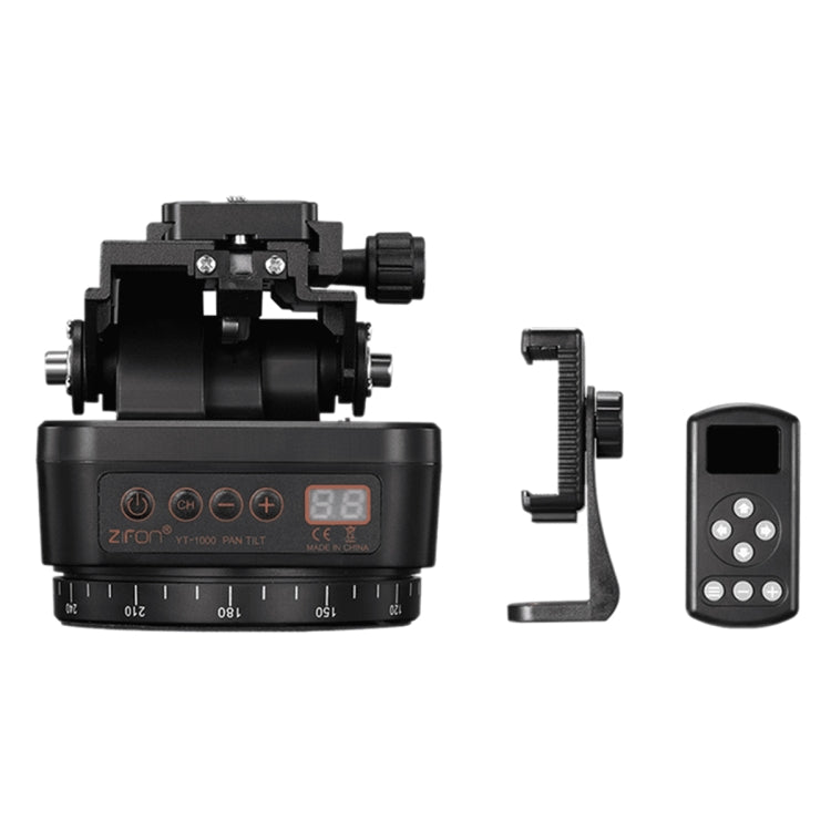 ZIFON YT-1000 Electric Gimbal 360 Degree Panoramic Remote Control Mobile Phone Shooting Dual Axis DSLR Camera Live Stabilizer(Standard) - free shipping - PMC TechLife - Order now!