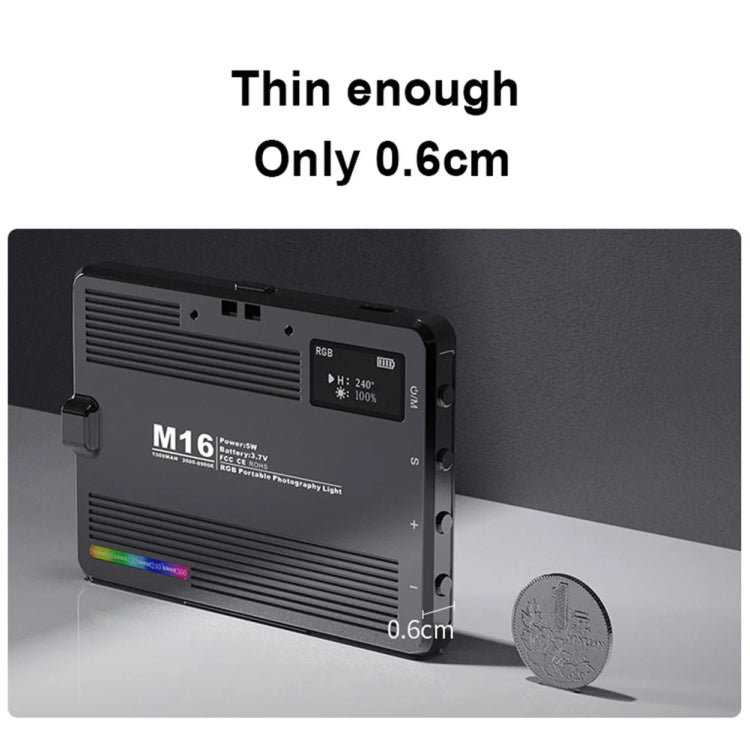 Desiontal M15 3 Color Temperature Rechargeable Pocket Light Mini Photography Light LED Outdoor Shooting Supplementary Light - free shipping - PMC TechLife - Order now!