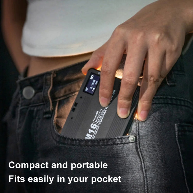 Desiontal M15 3 Color Temperature Rechargeable Pocket Light Mini Photography Light LED Outdoor Shooting Supplementary Light - free shipping - PMC TechLife - Order now!