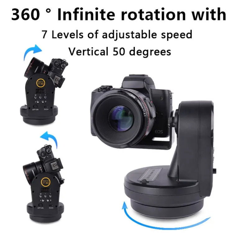 Desiontal YT-800 Cell Phone Camera Remote Control Gimbal 360 Rotation Panoramic Shooting Stabilizer(Standard) - free shipping - PMC TechLife - Order now!