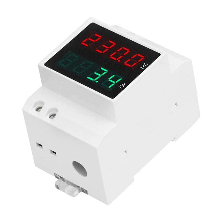 SINOTIMER SDM003-F 4 Digits Display DIN-Rail Single Phase AC Dual Display Voltage And Current Meter - Current & Voltage Tester by SINOTIMER | Online Shopping South Africa | PMC TechLife | Buy Now Pay Later Mobicred