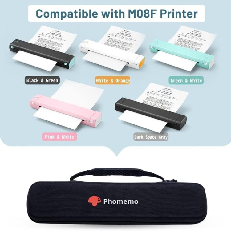 Phomemo Portable Storage Bag For M08F / P831 Printer(Black) - Others by Phomemo | Online Shopping South Africa | PMC Jewellery | Buy Now Pay Later Mobicred