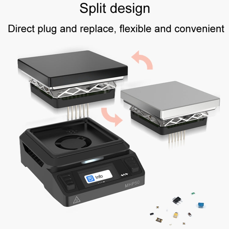 MINIWARE MHP50 Support PD/DC Power Supply 150W High Power Mini Thermostat Heating Station, Model: A5 - free shipping - PMC TechLife - Order now!