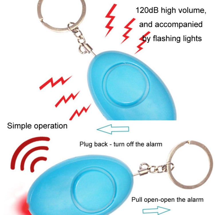 LED Flashing Alarm Anti Loss And Wolfproof Device Women Defense Emergency Caller(White) - Anti-lost Alarm by PMc TechLife | Online Shopping South Africa | PMc TechLife | Buy Now Pay Later Mobicred