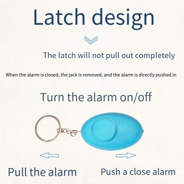 LED Flashing Alarm Anti Loss And Wolfproof Device Women Defense Emergency Caller(White) - Anti-lost Alarm by PMc TechLife | Online Shopping South Africa | PMc TechLife | Buy Now Pay Later Mobicred