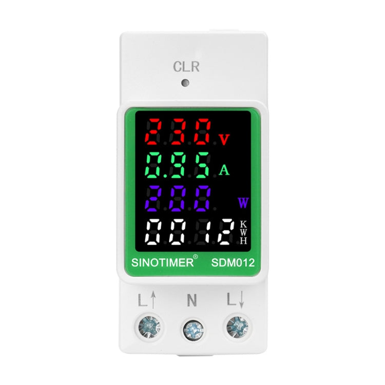 SINOTIMER DIN Rail AC Digital Display Current Voltage Power Electricity Multi-Function Tester, Model: SDM012-RS485 - Current & Voltage Tester by SINOTIMER | Online Shopping South Africa | PMC TechLife | Buy Now Pay Later Mobicred