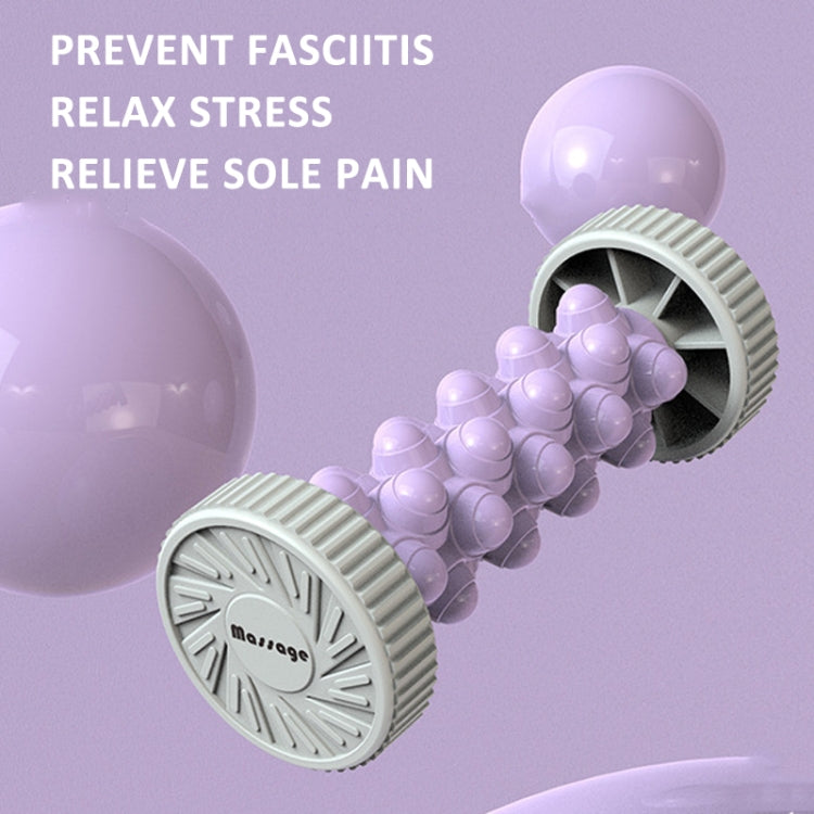 Foot Massage Roller Home Fitness Muscle Relaxation Plantar Fascia Rod(Purple) - free shipping - PMC TechLife - Order now!