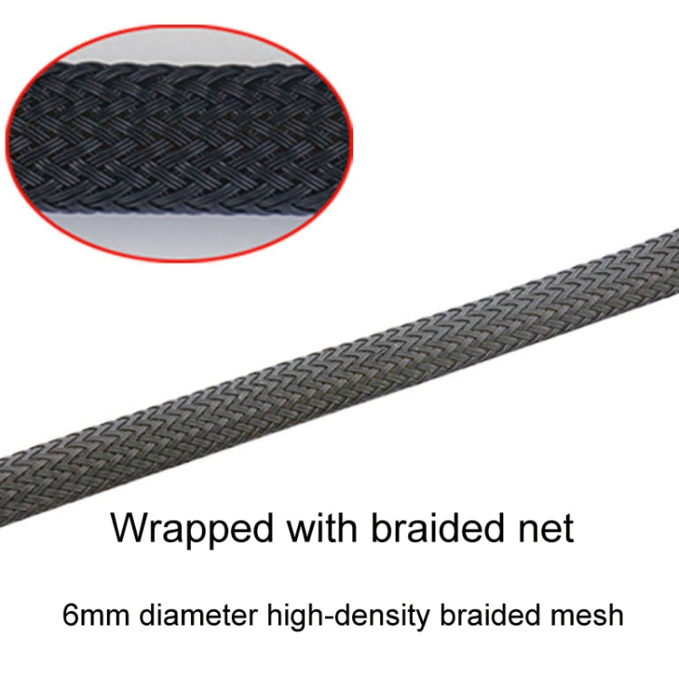 0.27m Computer PWM Temperature Control Cooling Fan Extension Cable Chassis HUB Connector(1 In 1) - Others by PMC TechLife | Online Shopping South Africa | PMC TechLife