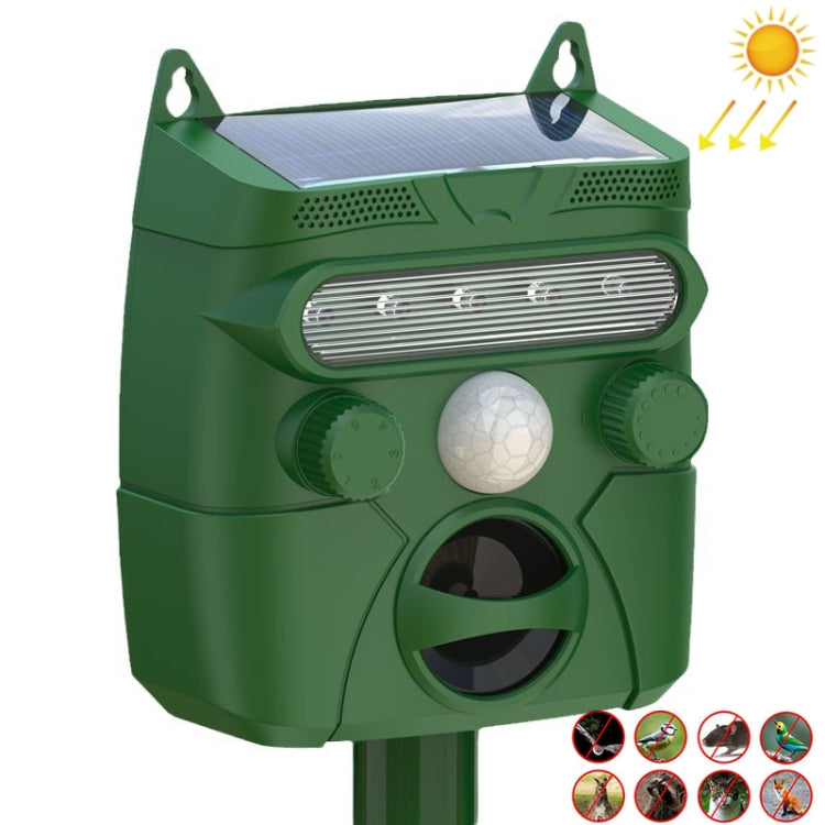 Solar Animal Driver Ultrasonic Outdoor Bird Repeller Electronic Mouse Repeller - free shipping - PMC TechLife - Order now!