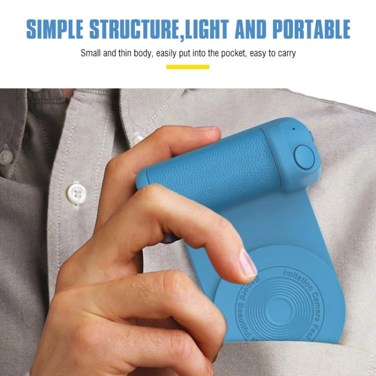 Camera Shape Bluetooth Magnetic Rotating Photo Handle Desktop Stand, Color: Black Basic Model - Phone Remote Control by PMC TechLife | Online Shopping South Africa | PMC TechLife