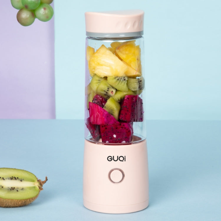 GUQi BSY002 Portable Mini Juicer Wireless Charging Juice Machine(Pink) - free shipping - PMC TechLife - Order now!