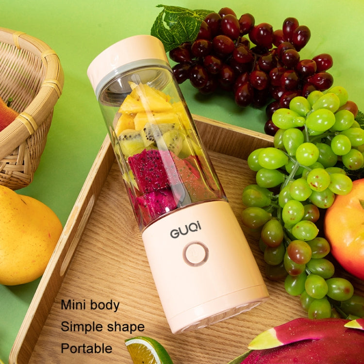 GUQi BSY002 Portable Mini Juicer Wireless Charging Juice Machine(Pink) - free shipping - PMC TechLife - Order now!
