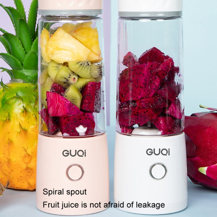 GUQi BSY002 Portable Mini Juicer Wireless Charging Juice Machine(Pink) - free shipping - PMC TechLife - Order now!