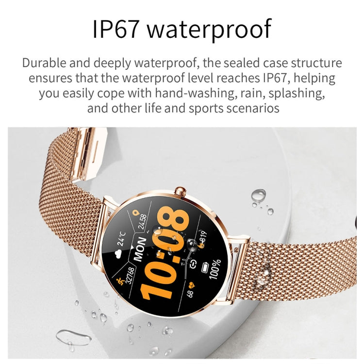 T8 1.3-inch Heart Rate/Blood Pressure/Blood Oxygen Monitoring Bluetooth Smart Watch, Color: Gold - Smart Watches by PMC TechLife | Online Shopping South Africa | PMC TechLife | Buy Now Pay Later Mobicred