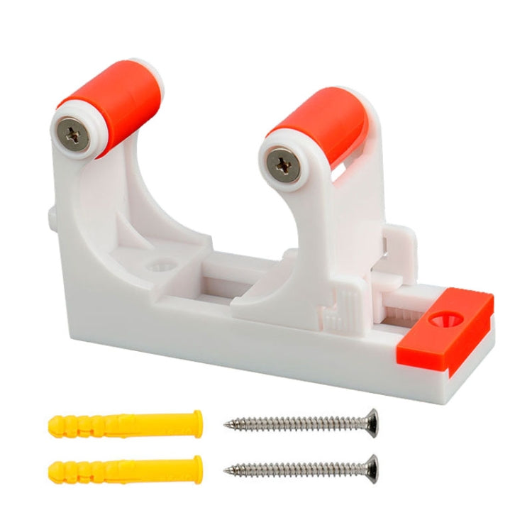 DEEMOUNT RCK-051 Road Bicycle Parking Buckle Wall Hook Mountain Bike Parking Buckle(White Red) - free shipping - PMC TechLife - Order now!