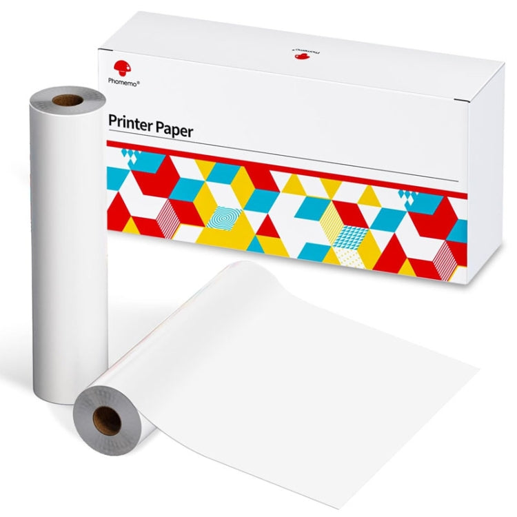 Phomemo 2 Rolls A4 Thermal Paper  Use With M08F Printer Holder For M832/M833/M834/M835/P831/Q302 Printer - Printing Paper by Phomemo | Online Shopping South Africa | PMC TechLife | Buy Now Pay Later Mobicred