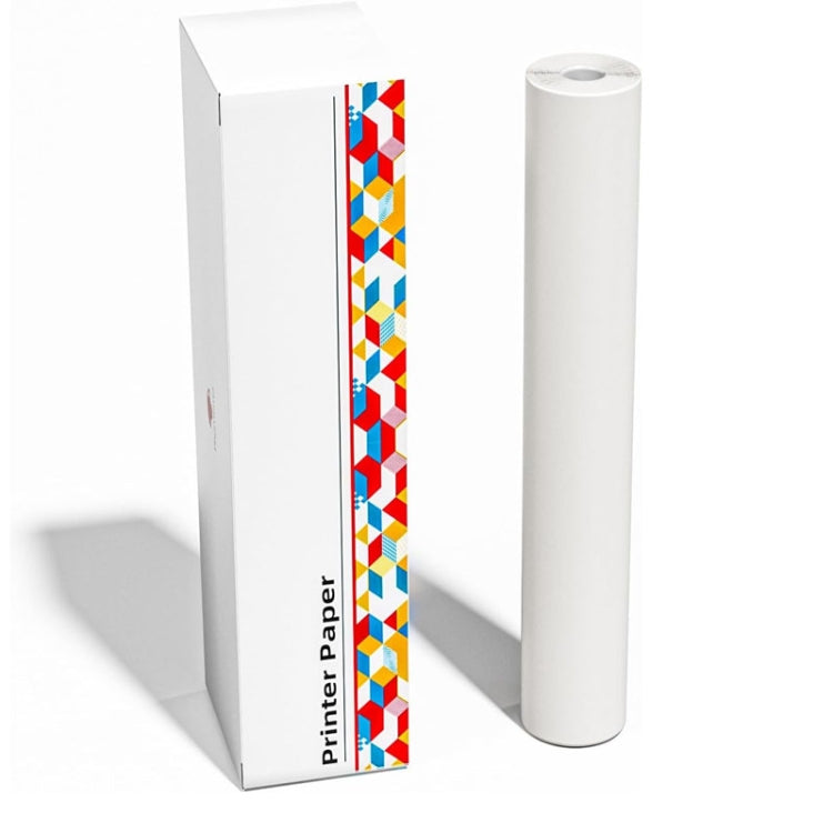 Phomemo 1 Roll Letter Thermal Paper  Use With M08F Printer Holder For M832/M833/M834/M835/P831/Q302 Printer - Printer Accessories by Phomemo | Online Shopping South Africa | PMC TechLife | Buy Now Pay Later Mobicred