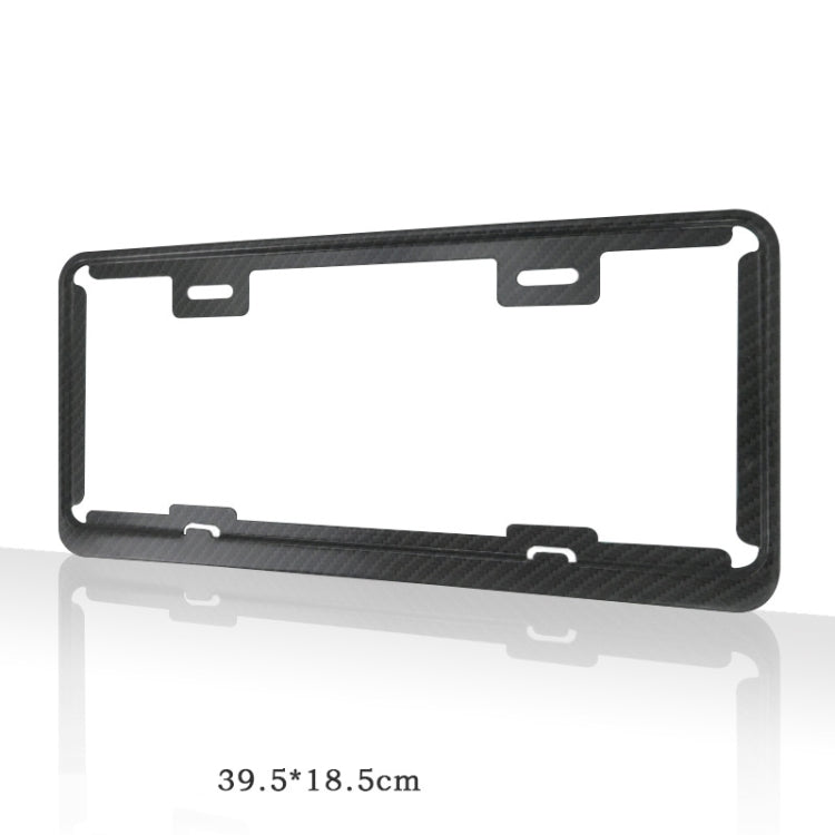 Taiwan Car License Plate Stainless Steel Frame, Specification: Carbon Fiber - License Plate Covers & Frames by PMC TechLife | Online Shopping South Africa | PMC TechLife | Buy Now Pay Later Mobicred