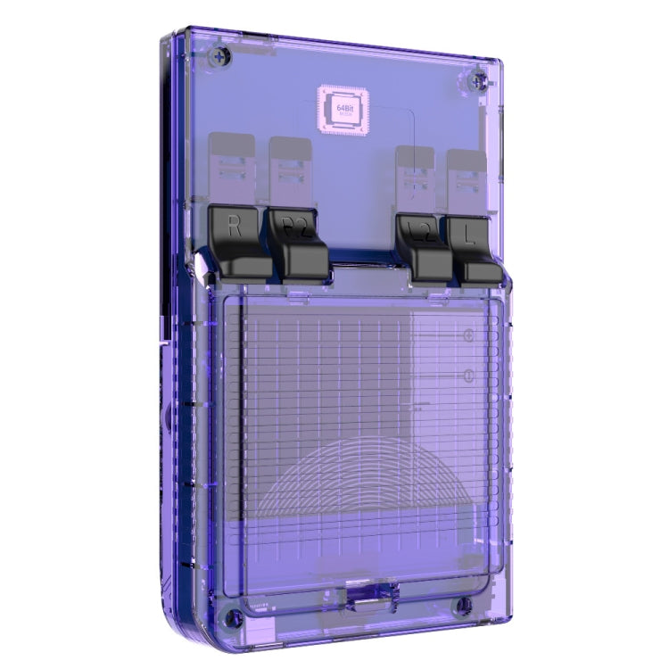 R35PLUS 3.5 Inch Handheld Game Console Built-in 64G 10,000+ Games(Transparent Black) - free shipping - PMC Jewellery - Order now!