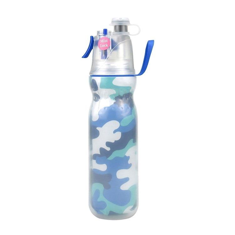 470ml Summer Outdoor Sports Training Spray Cooling Water Cup, Color: Blue 3-layers - Kettles by PMC TechLife | Online Shopping South Africa | PMC TechLife | Buy Now Pay Later Mobicred
