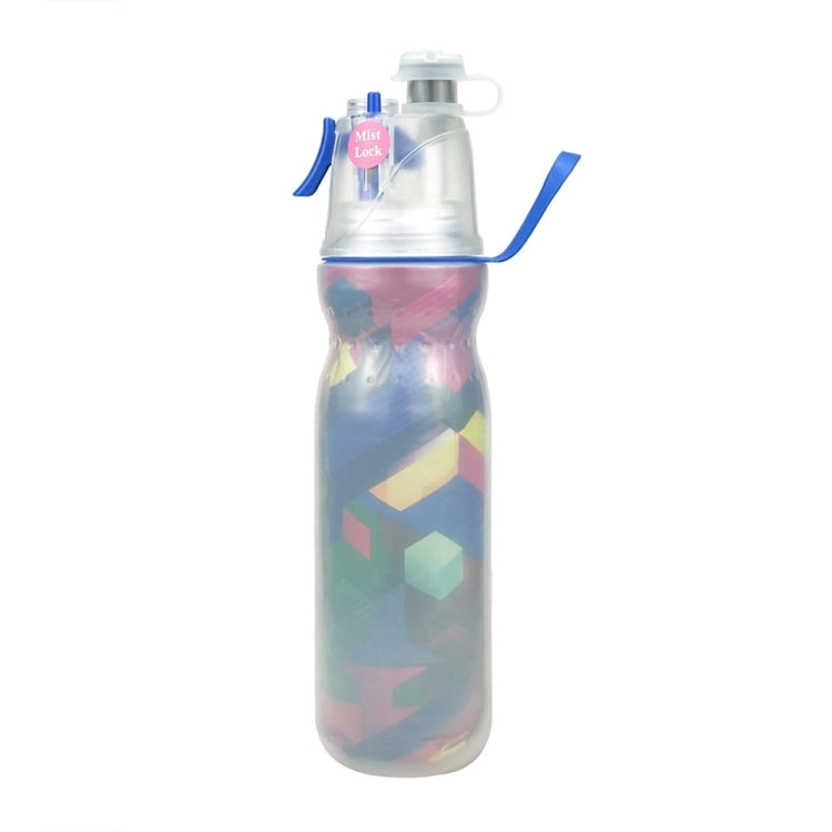 470ml Summer Outdoor Sports Training Spray Cooling Water Cup, Color: Geometry 3-layers - Kettles by PMC TechLife | Online Shopping South Africa | PMC TechLife | Buy Now Pay Later Mobicred