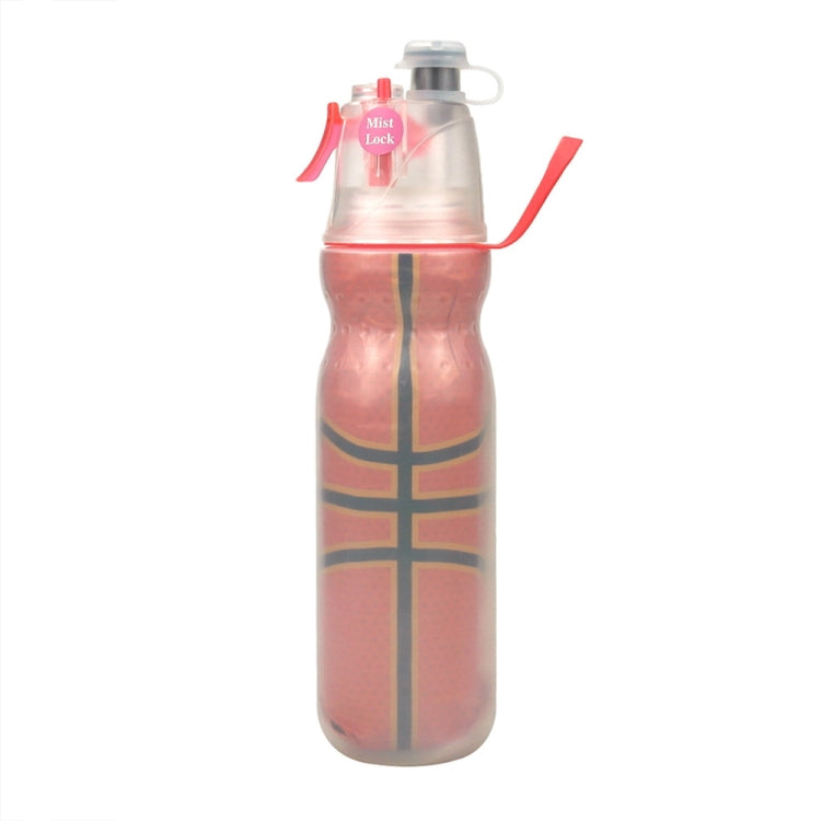 470ml Summer Outdoor Sports Training Spray Cooling Water Cup, Color: Basketball 3-layers - Kettles by PMC TechLife | Online Shopping South Africa | PMC TechLife | Buy Now Pay Later Mobicred