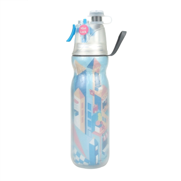 470ml Summer Outdoor Sports Training Spray Cooling Water Cup, Color: City 3-layers - Kettles by PMC TechLife | Online Shopping South Africa | PMC TechLife | Buy Now Pay Later Mobicred