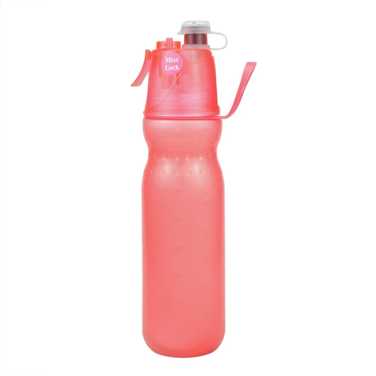 470ml Summer Outdoor Sports Training Spray Cooling Water Cup, Color: Pure Red 2-layers - Kettles by PMC TechLife | Online Shopping South Africa | PMC TechLife | Buy Now Pay Later Mobicred