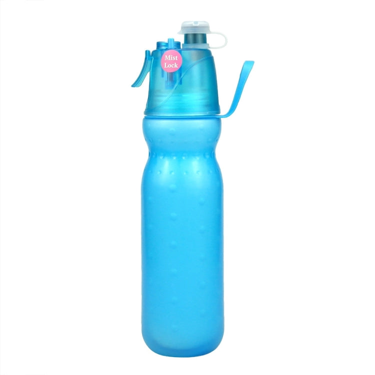 470ml Summer Outdoor Sports Training Spray Cooling Water Cup, Color: Pure Blue 2-layers - Kettles by PMC TechLife | Online Shopping South Africa | PMC TechLife | Buy Now Pay Later Mobicred
