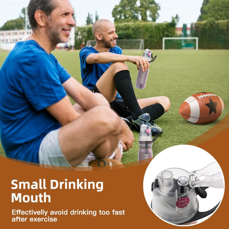 470ml Summer Outdoor Sports Training Spray Cooling Water Cup, Color: Colorful 3-layers - free shipping - PMC TechLife - Order now!