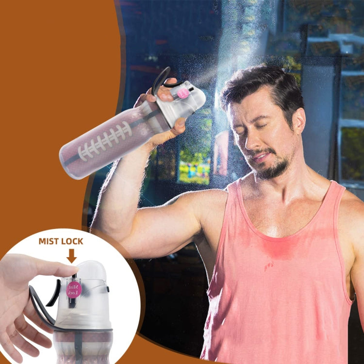 470ml Summer Outdoor Sports Training Spray Cooling Water Cup, Color: Colorful 3-layers - free shipping - PMC TechLife - Order now!