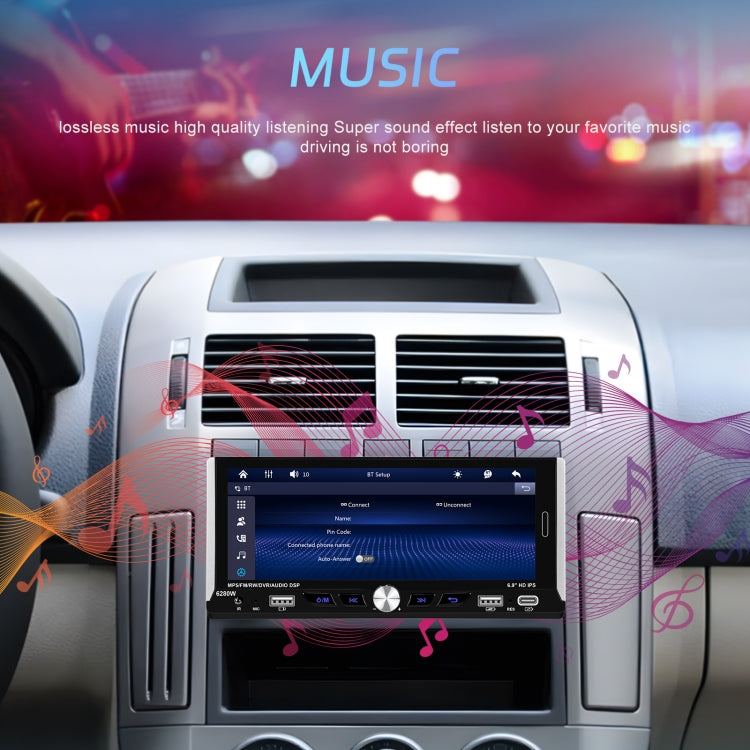 Single Spindle 6.9 inch MP5 With Knob Player Carplay Function Car MP4 Backup Camera, Specification: Standard+AHD Camera - free shipping - PMC TechLife - Order now!