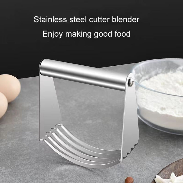 Stainless Steel Cutter 5-Layer Curved Dough Mixer Kitchen Baking Flour Cutter Gadgets(91g) - Baking Pastry Tools by PMC TechLife | Online Shopping South Africa | PMC TechLife | Buy Now Pay Later Mobicred