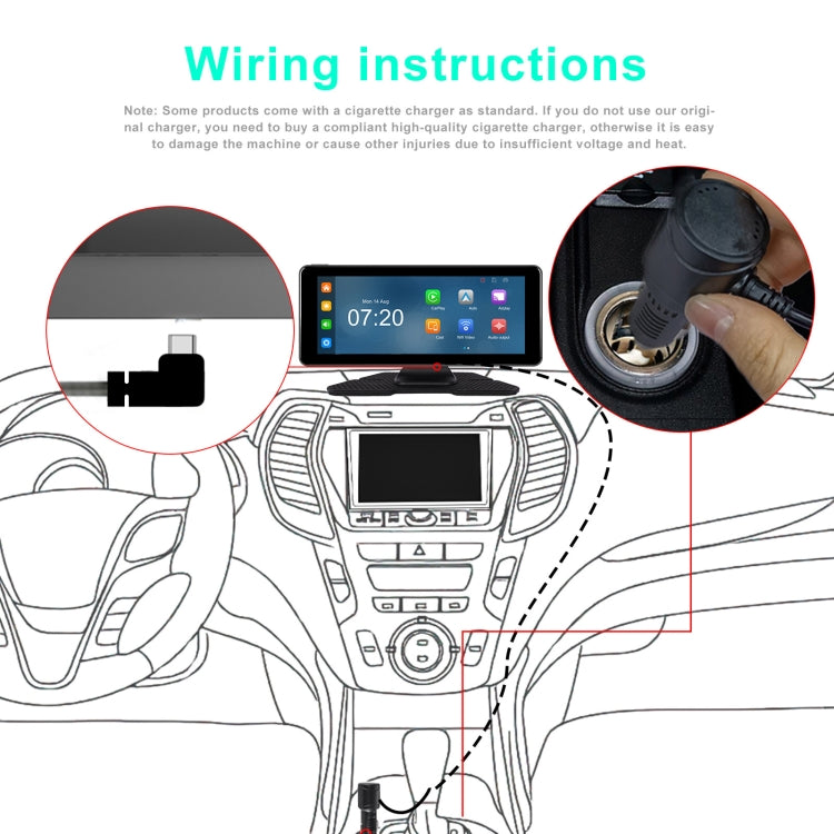 6.86 Inch 4KDVR Smart Screen Player, Specification: Standard+64G Memory Card - Car MP3 & MP4 & MP5 by PMC TechLife | Online Shopping South Africa | PMC TechLife | Buy Now Pay Later Mobicred