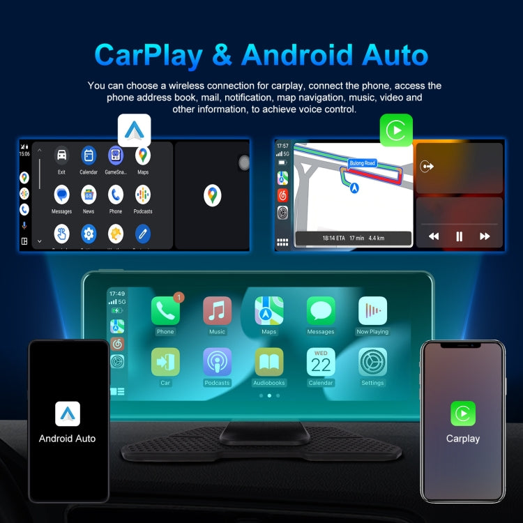 6.86 Inch 4KDVR Smart Screen Player, Specification: Standard+64G Memory Card - Car MP3 & MP4 & MP5 by PMC TechLife | Online Shopping South Africa | PMC TechLife | Buy Now Pay Later Mobicred