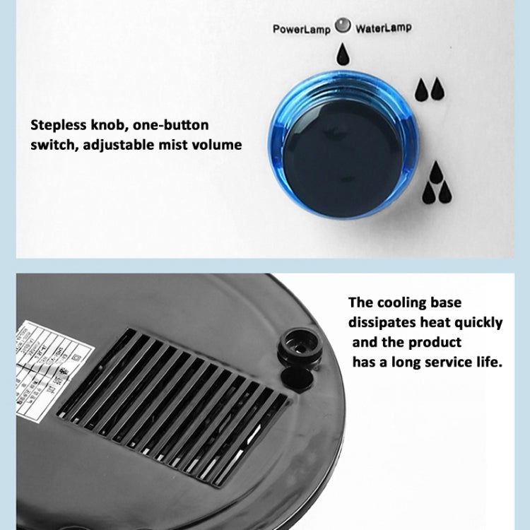 4L Reptile Humidifier Fogger Cool Mist Fog Mister with Tube for Tortoise Habita UK Plug - free shipping - PMC TechLife - Order now!