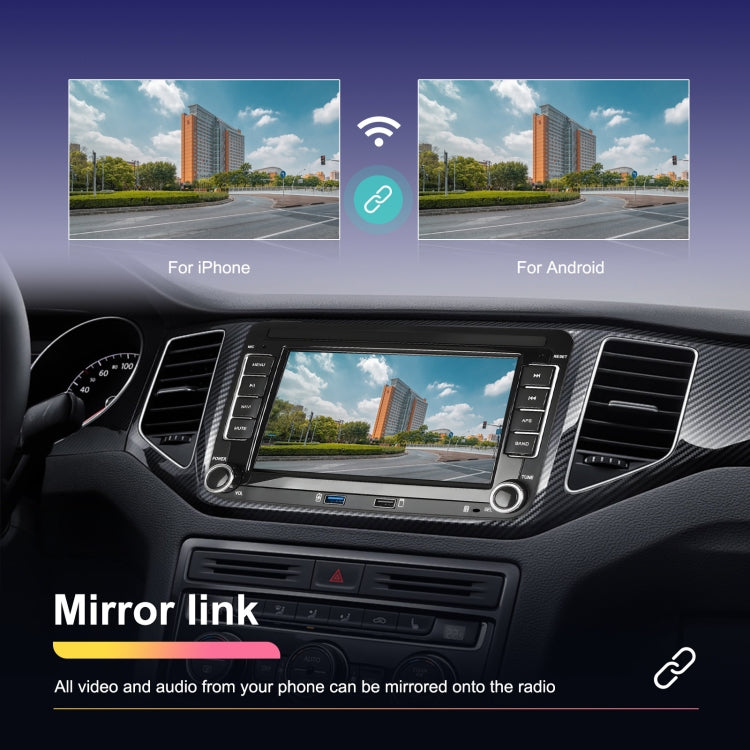 For Volkswagen/Skoda 1+32G Player Large Screen Carplay Android Navigation Reversing Camera Integrated Machine(Standard) - Car MP3 & MP4 & MP5 by PMC TechLife | Online Shopping South Africa | PMC TechLife | Buy Now Pay Later Mobicred