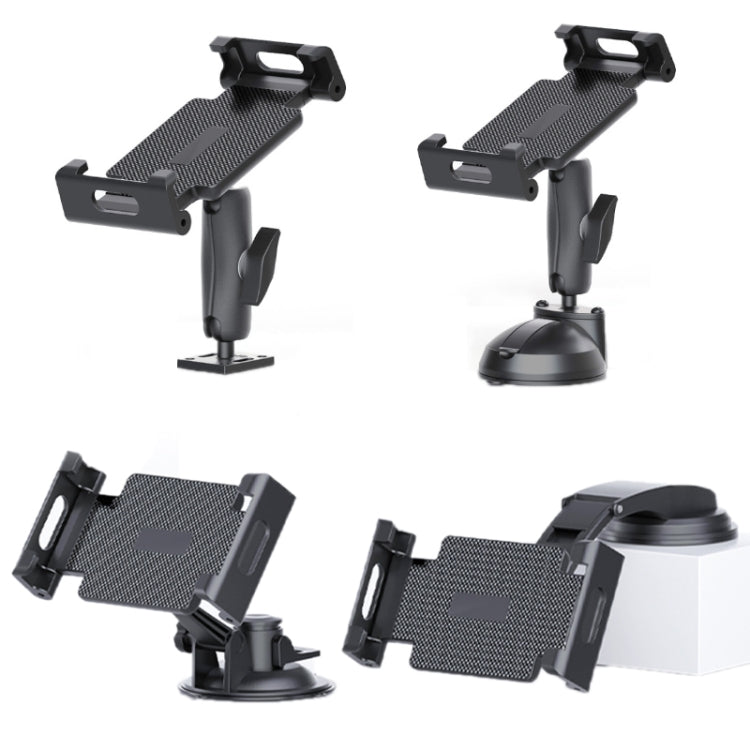 Multifunctional Car Dashboard Mobile Phone Folding Holder, Style: Suction Cup Base Type C - Car Holders by PMC TechLife | Online Shopping South Africa | PMC TechLife | Buy Now Pay Later Mobicred