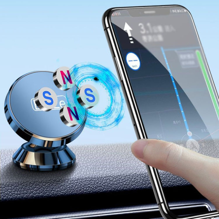 BaiLe Magnetic Car Phone Holder Universal Car Dashboard Fixed Navigation Bracket, Color: Buckle Silver - Universal Car Holders by BaiLe | Online Shopping South Africa | PMC Jewellery | Buy Now Pay Later Mobicred