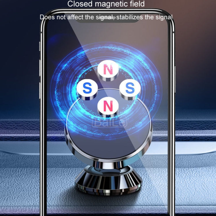 BaiLe Magnetic Car Phone Holder Universal Car Dashboard Fixed Navigation Bracket, Color: Buckle Black - Universal Car Holders by BaiLe | Online Shopping South Africa | PMC Jewellery | Buy Now Pay Later Mobicred