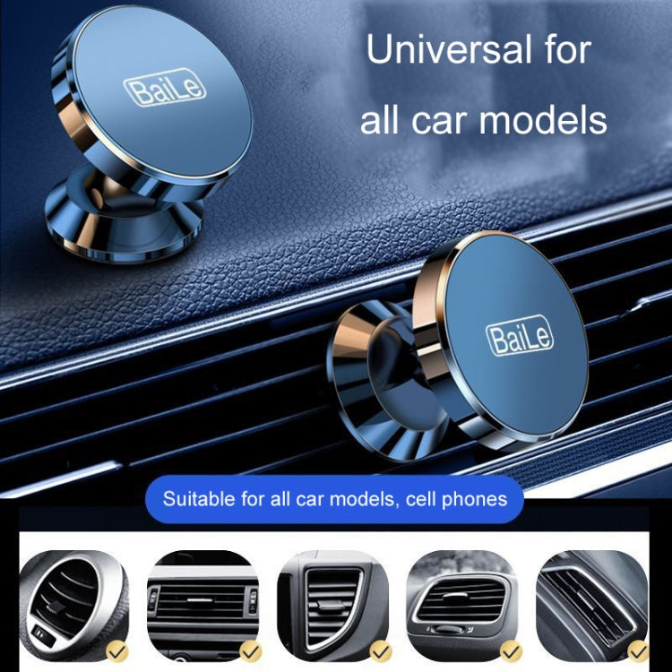 BaiLe Magnetic Car Phone Holder Universal Car Dashboard Fixed Navigation Bracket, Color: Buckle Black - Universal Car Holders by BaiLe | Online Shopping South Africa | PMC Jewellery | Buy Now Pay Later Mobicred