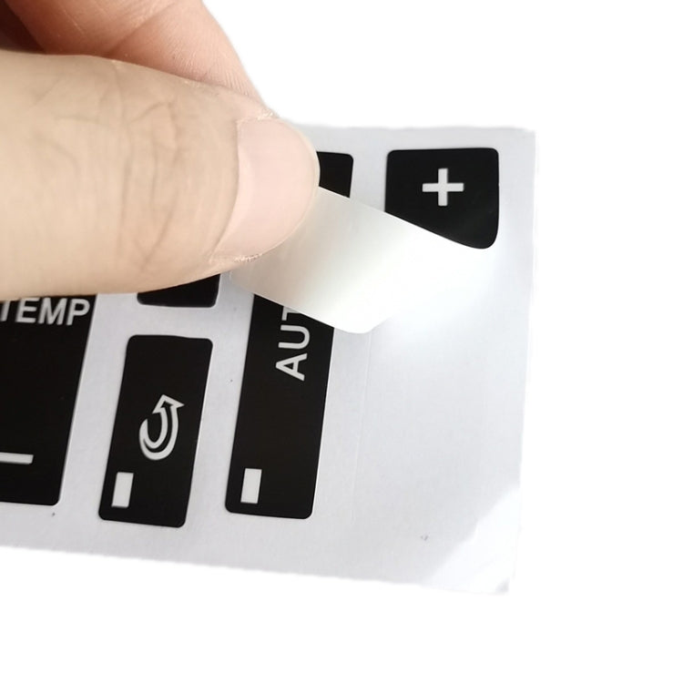 For Mercedes-Benz CLS/C218/SLK/W172/W204/GLK Air Conditioning Button Repair Sticker(Style 1) - Decorative Sticker by PMC TechLife | Online Shopping South Africa | PMC TechLife | Buy Now Pay Later Mobicred