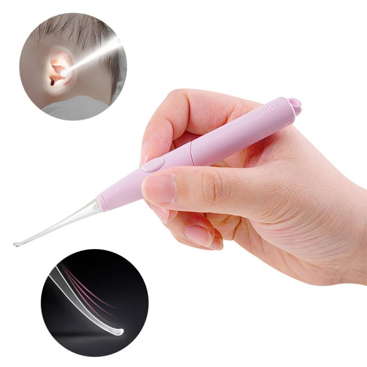 LED Light Ear Cleaning Scoop Children Ear Scoop Baby Ear Wax Pick Cleaner(White) - free shipping - PMC TechLife - Order now!