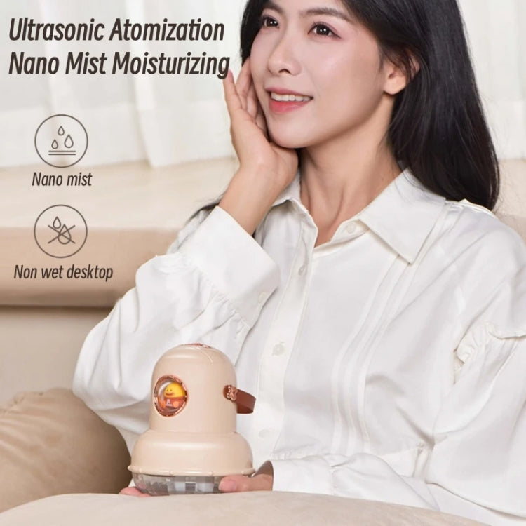 ICARER FAMILY IF-JS01 USB Charging Desktop Night Light Dual-spray Humidifier, Color: White (Digital) - free shipping - PMC TechLife - Order now!
