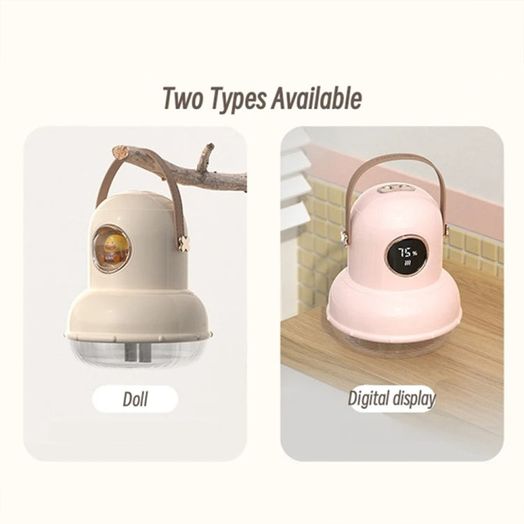 ICARER FAMILY IF-JS01 USB Charging Desktop Night Light Dual-spray Humidifier, Color: White (Digital) - free shipping - PMC TechLife - Order now!