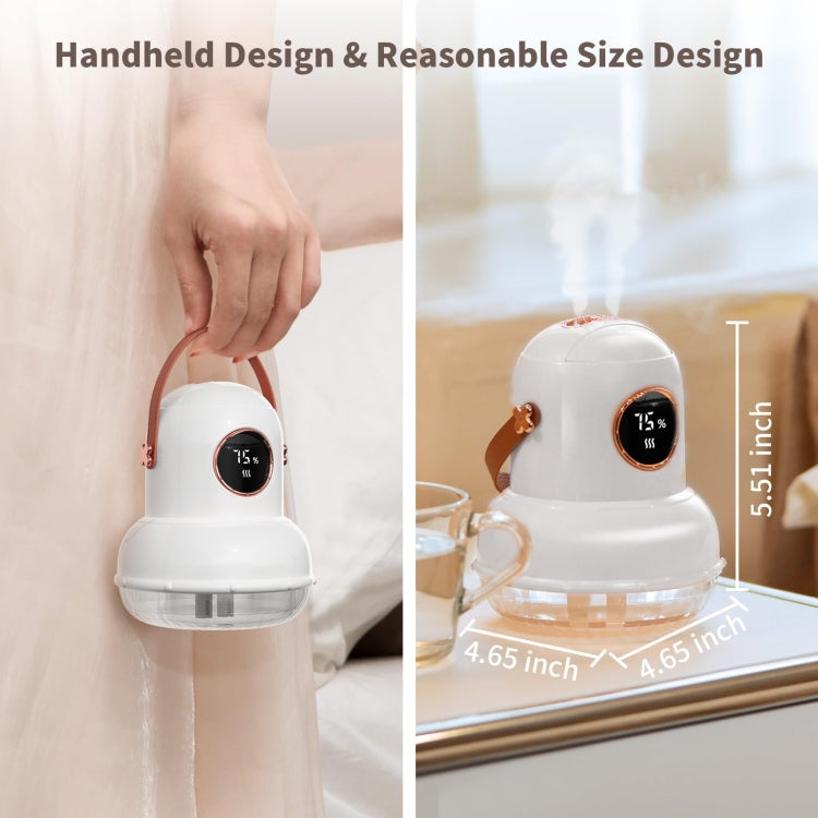 ICARER FAMILY IF-JS01 USB Charging Desktop Night Light Dual-spray Humidifier, Color: White (Digital) - free shipping - PMC TechLife - Order now!