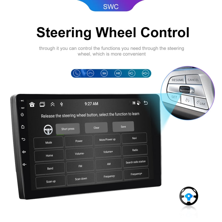10.1 inch 6+128G Android Universal HD Large Screen Car Bluetooth Player Android GPS Navigation Integrated Machine(Standard) - Car MP3 & MP4 & MP5 by PMC TechLife | Online Shopping South Africa | PMC TechLife | Buy Now Pay Later Mobicred