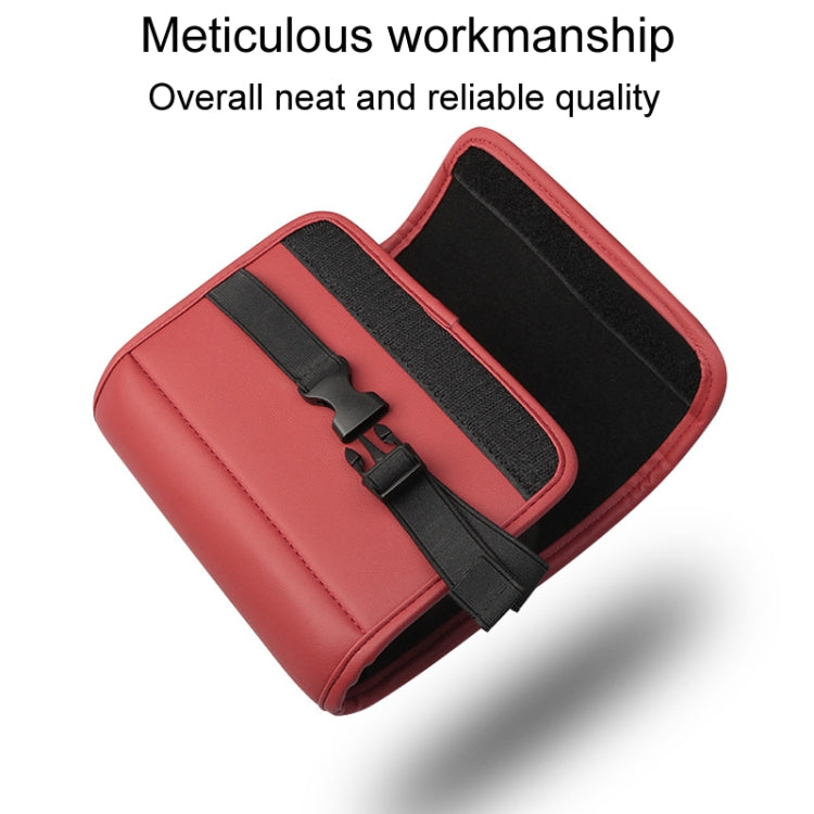 Auto Armrest Tissue Box Car Seat Back Hanging Napkin Pack Cover(Black) - Tissue Boxes by PMC TechLife | Online Shopping South Africa | PMC TechLife | Buy Now Pay Later Mobicred